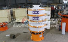 聚合硫酸鐵聚丙烯振動(dòng)篩發(fā)貨霍州，李經(jīng)理請您注意查收！